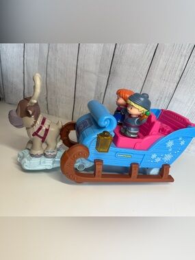 Little People Frozen Sleigh Playset -